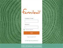 Tablet Screenshot of famileaf.com